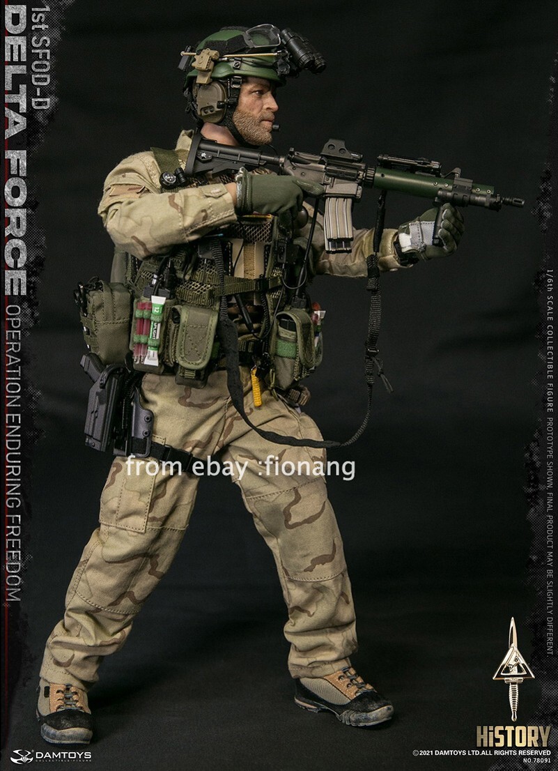 ミリタリー bbi 1/6 ELITE FORCE DELTA FORSE 1st SFOD Elite Force US Army Delta Force Doll Figure Sealed 1/6 Scale