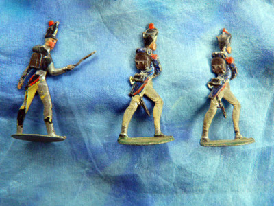 Plats d'étain - Zinnfiguren - Flat tin - Cavalerie 20 cosaques et