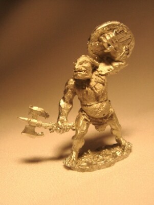 RAL PARTHA Fantasy PANZEROGER MIT AXT RPG D&D Pathfinder 18026 R