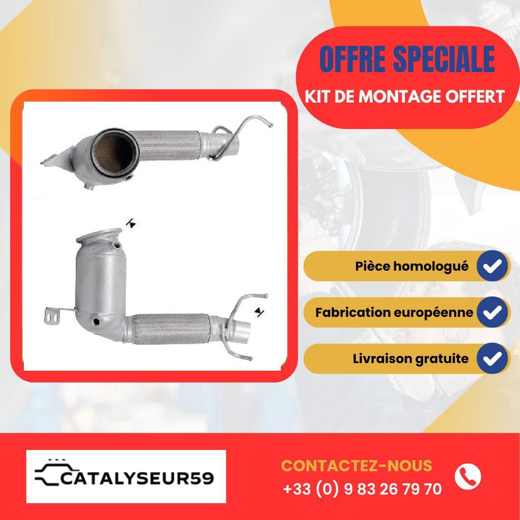 Catalyseur BMW 225Xe en acier inoxydable haute performance pour hybride