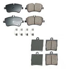 Akebono Euro Front Rear Ceramic Brake Pads Kit for MB W203 CL203 R171 Std Brakes
