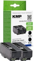 Kmp Doublepack E149D Schwarz Tintenpatrone Ersetzt Epson Expression Premium 26XL