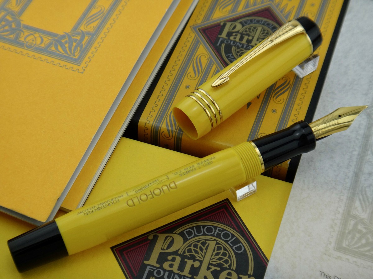 PARKER Duofold Mandarin Limited Edition #3861/10000 Fountain