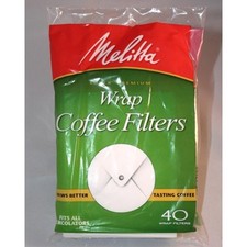 Melitta Premium Wrap Coffee Filters Fit 