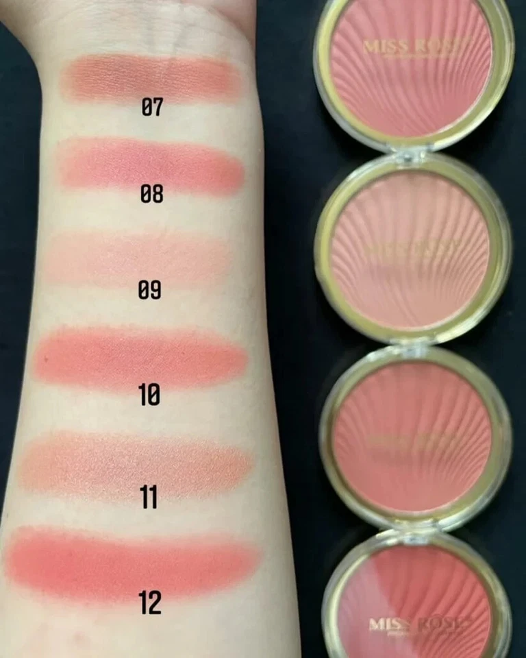 MISS ROSE Professional Make-Up #10 Love Joy Blush Novo e Selado - Imagem 2 de 2