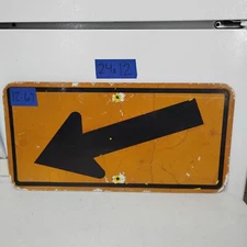 Authentic Road Traffic Street Sign (ARROW) 12"X24" FREE SHIPPING 12-67