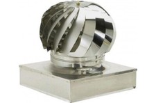 Ventolini Fumaiolo ventolino ventola inox quadro cm 42x42 comignolo tubature Stu