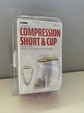 *NEWFranklin Flexpro Compression Short & Cup Youth L/XL Waist 24"- 30"