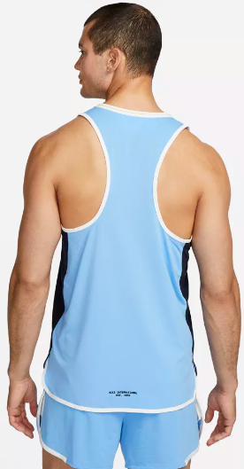 NEW!! Nike Men's University Blue Dri-Fit Heritage Singlet