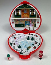 Polly Pocket Christmas Wonderland con suono - con personaggi - Bluebird 1989
