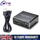 HDMI to Optical Audio Converter 3 Edid Audio 2ch 5.1ch Mode W/ USB Data Cable