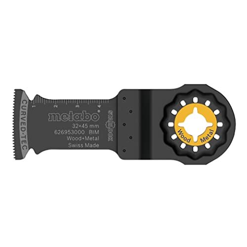 5 lame per sega a immersione in legno + metallo BiM 32 mm