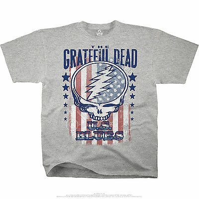 GRATEFUL DEAD U.S. BLUES BEAR AMERICAN FLAG CLASSIC ROCK MUSIC T