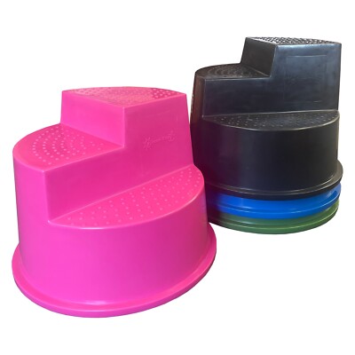 Horse 3 Step Mounting Block 'UNIQUE DESIGN' equestrian pony caravan diy ...