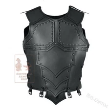 Leather Armor Cuirass Medieval Knight Renaissance Warrior Costume Cosplay Armor 