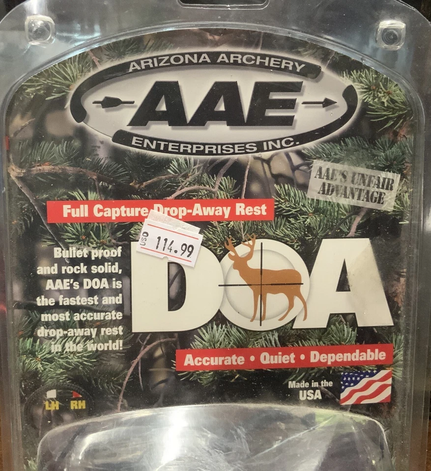 ARIZONA ARCHERY AAE FULL CAPTURE DROP AWAY REST DOA Left Hand - Image 2 of 4