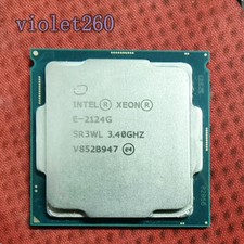 Intel Xeon E-2124G SR3WL Quad Core 3.40GHz 8MB LGA1151 CPU Processor