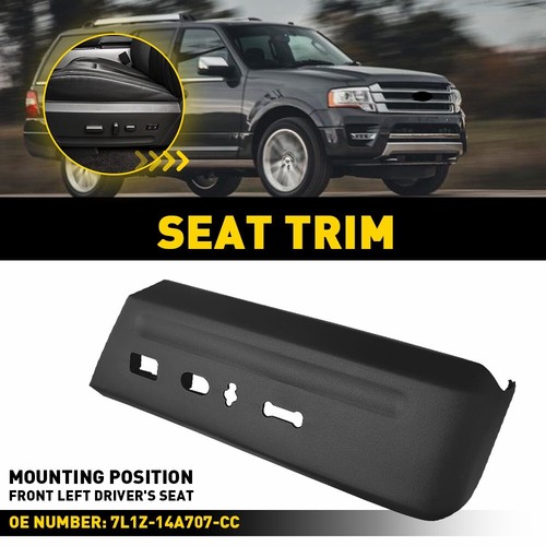 For 2007-2014 Ford Expedition Left Driver Side Seat Trim Panel 7L1Z-14A707-CC Y - Picture 12 of 12