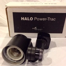 NEW NIB Cooper Lighting Halo Track Power-Trac L4009MBX Lampholder Black