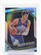 WALKER KESSLER 2024-25 PANINI PRIZM BLACK BASKETBALL HYPER JAZZ #98 Q6846