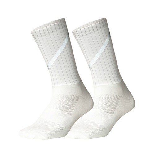 Reflective Road Cycling Socks Bicycle Bike Riding Sports Athletic Socks XC Grey - Picture 194 of 200