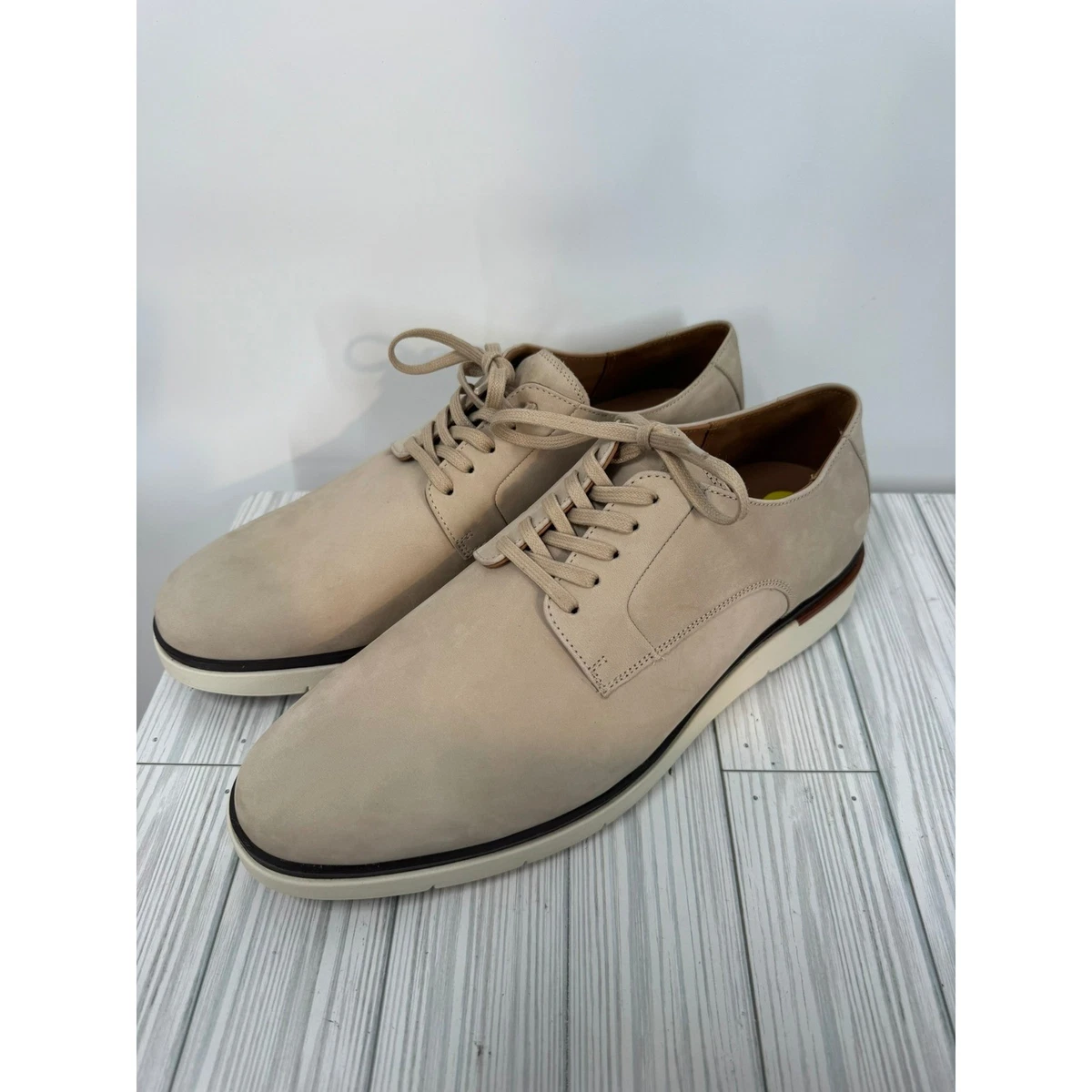 Allen Edmonds Men\'s Beige Tan Suede Shoes Oxford Amazon.com | Allen Edmonds Mens Discoverychl Oxford  main image 4