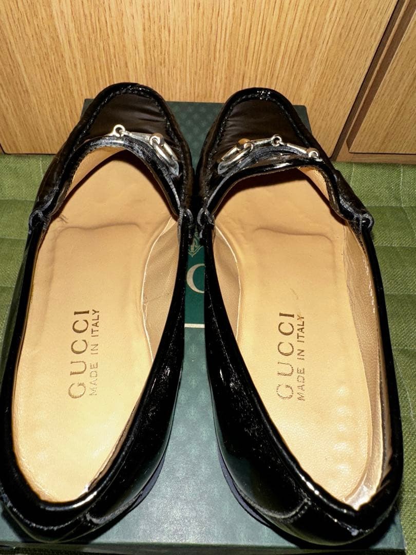 GUCCI Women's Loafers Horsebit Leather Black EU36/US6 113295c thumbnail 24