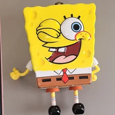 VTG 2005 SpongeBob SquarePants Candy Container Tin Metal Collectible Nickelodeon