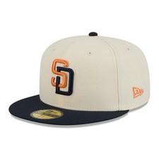 Men's New Era Cream/Obsidian San Diego Padres 2026 City Connect 59FIFTY Size 7