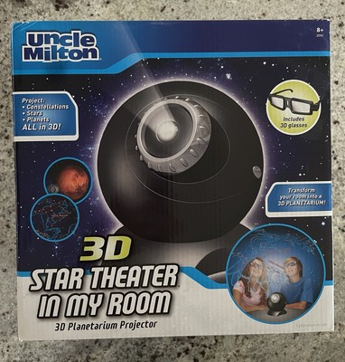 Uncle Milton 3D Star Theater In My Room Planetarium Projector NIB Educational