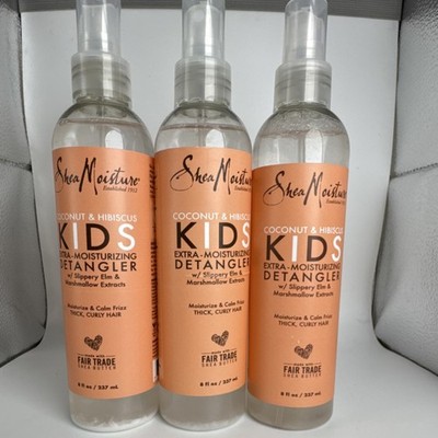 Shea Moisture 3Coconut & Hibiscus Kids Detangler Spray 8 fl oz