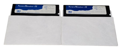Vintage News Master II 5.25 Disks IBM DOS Computer Software | eBay