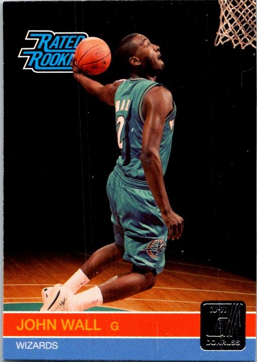 2010-11 Donruss #228 John Wall basketball card 11RRR