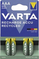 Varta Akku Batterien Recharge Recycled Aaa 4 Stk. 1,2 V 800 Mah Wiederaufladbar