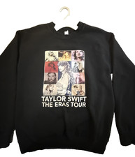 Taylor Swift The Eras Tour Pullover Sweatshirt sz Small ERAS TOUR OFFICIAL MERCH