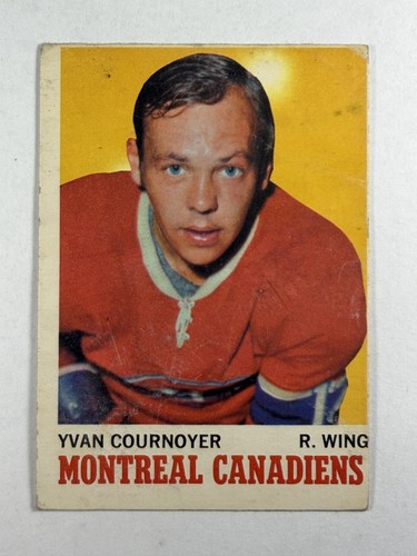 Yvan Cournoyer #50 1970 O-Pee-Chee card