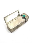 Vintage Italian engraved  800 Silver Lipstick holder with mirror by U. BELLINI — photo 2