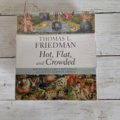 Hot Flat and Crowded Thomas L Friedman Audio CD Unabridged 17 Disc Set 2008 NEW