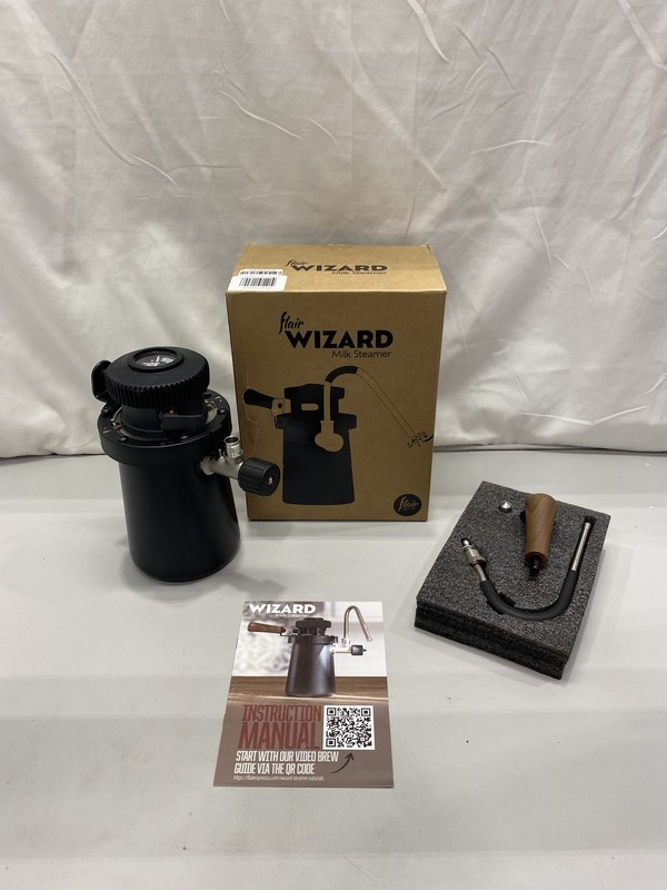 Flair Wizard Milk Steamer Black- 700ml