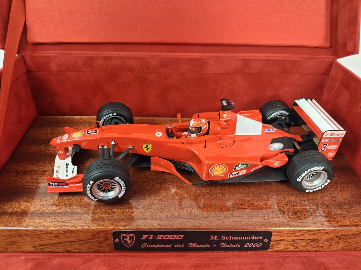 RARE Hot Wheels Ferrari F1-2000 #3 Schumacher World Champion 2000