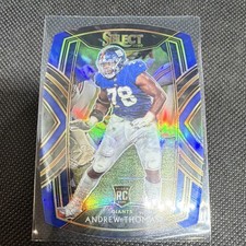 Panini Select 2020 Andrew Thomas New York Giants Club Level Prizm Rookie #287