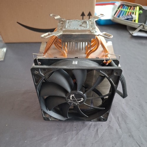 CPU Kühlerlüfter scythe für AMD und Intel Sockel, 4Pin Stecker