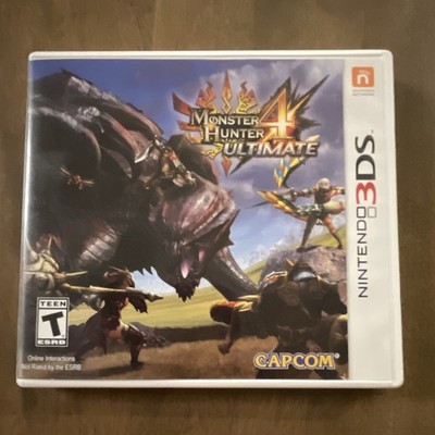 Capcom Monster Hunter 4 Ultimate Nintendo 3DS Complete w/ Manual NTSC-U/C T