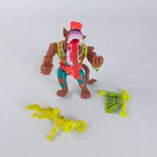 Toxic Crusaders Junkyard Dog Action Figure Loose Playmates 1991 Missing Bone