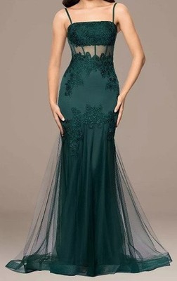 forest green elegant dress Formal Size 3 Size_UK 3 / EU 36 / US 5
