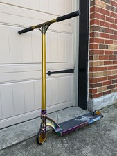 Custom Pro Street Scooter Large 6 Wide Deck 29.5 Tall Bars. Mgp Elite Oath