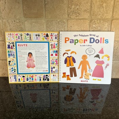 Fabulous Book of Paper Dolls by Julie Collings (2001, Hardcover