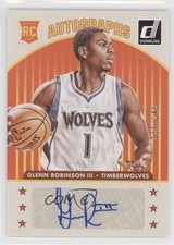 2014-15 Panini Donruss Rookie Auto 139/149 Glenn Robinson III #10 Auto 0v1
