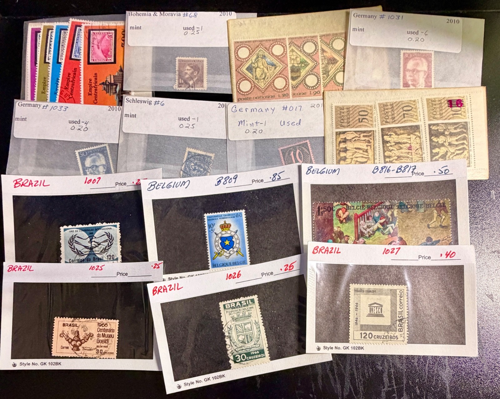 Packet Brousr E267, Dealer Cards and Packets, What You See is What You Get! | eBay