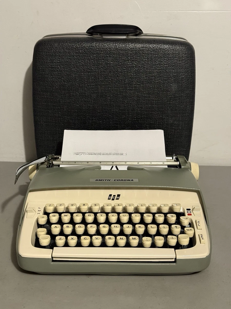 Las mejores ofertas en Máquina de escribir Smith Corona Galaxie | eBay
